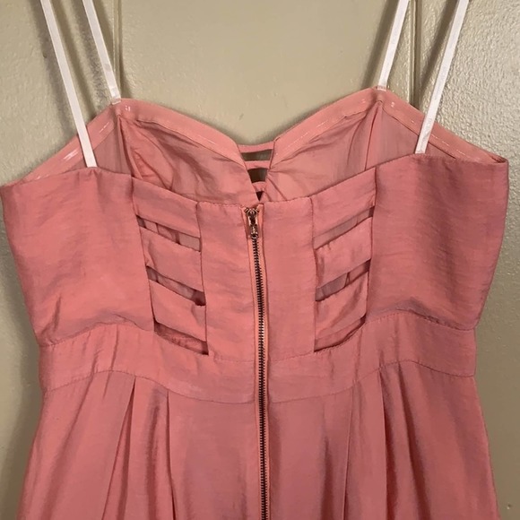 BCBGeneration WOMEN’S SWEETHEART CUTOUT BELLINI COCKTAIL DRESS SIZE 6 - Picture 6 of 11